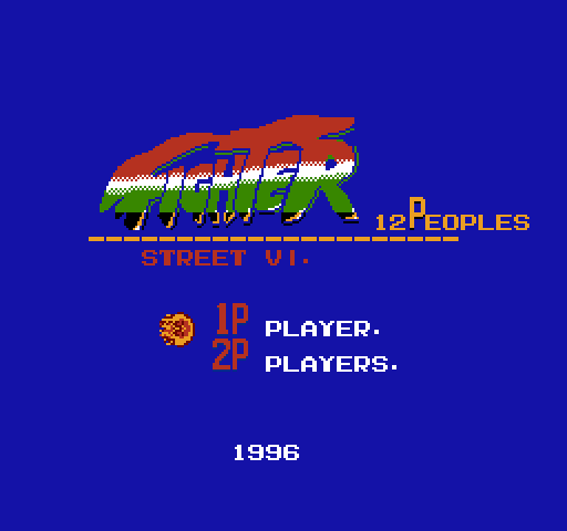 Street Fighter VI 12 Peoples [NES]
