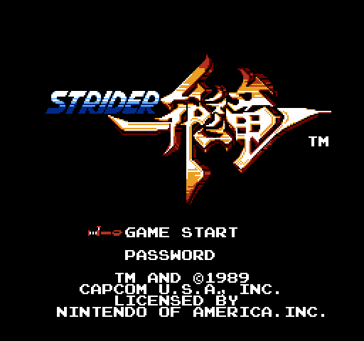 Strider [NES]