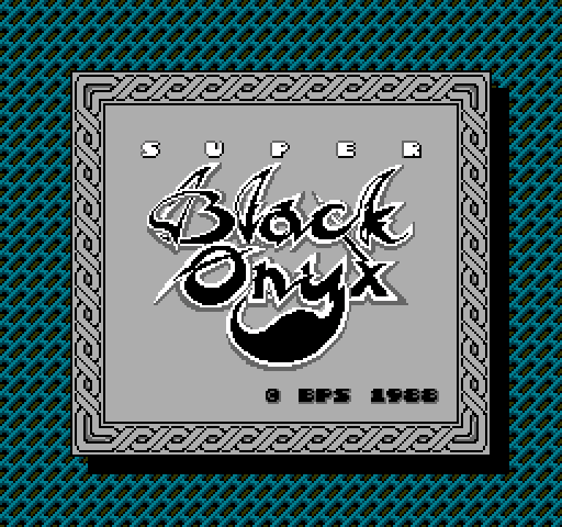 Super Black Onyx [NES]