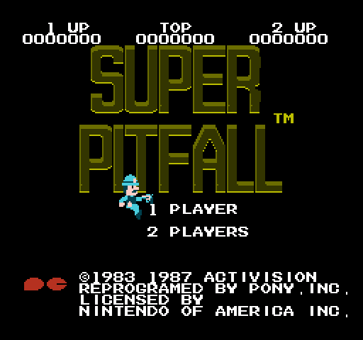 Super Pitfall [NES]