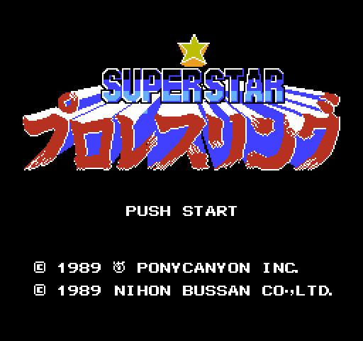 Superstar Pro Wrestling [NES]