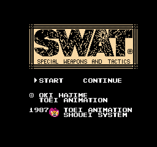 SWAT: Special Weapons and Tactics [NES]