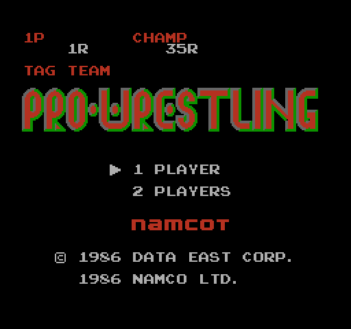 Tag Team Pro-Wrestling [NES]