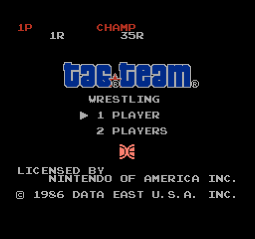 Tag Team Wrestling [NES]