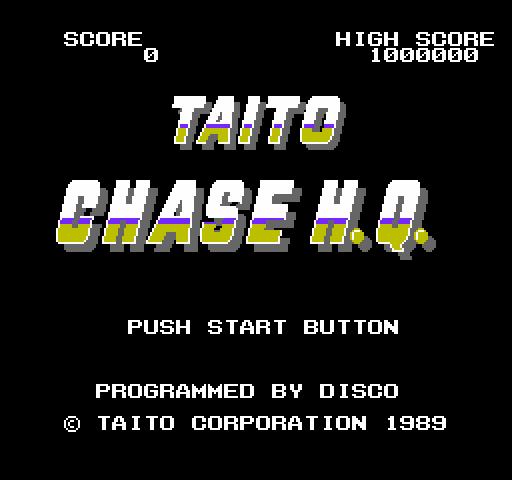 Taito Chase H.Q. [NES]