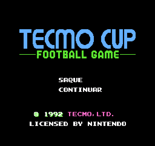Tecmo Cup: Football Game [NES]