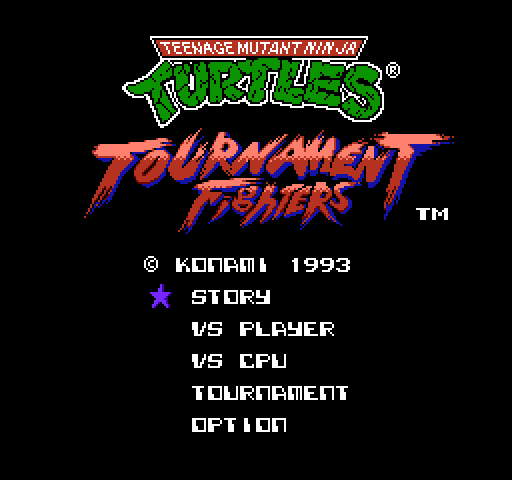 Teenage Mutant Ninja Turtles: Tournament Fighters [NES]