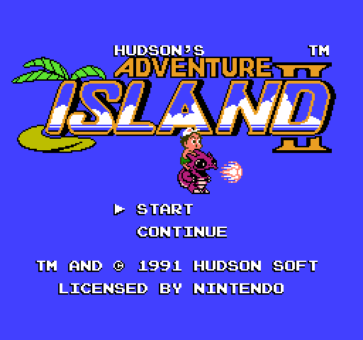 The Adventure Island Part II [NES]