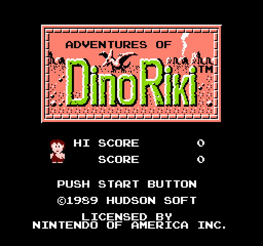 The Adventures of Dino Riki [NES]