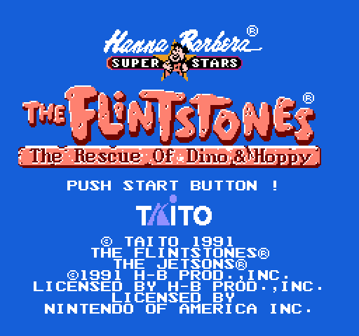 The Flintstones: The Rescue of Dino & Hoppy [NES]