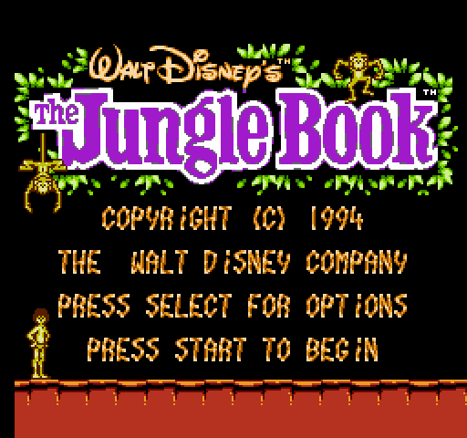 The Jungle Book [NES]