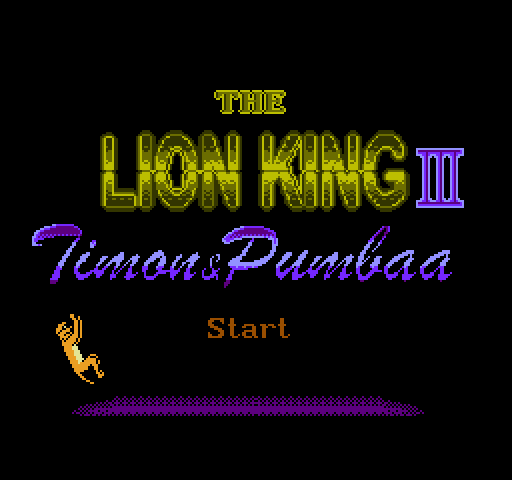 The Lion King III: Timon and Pumba [NES]