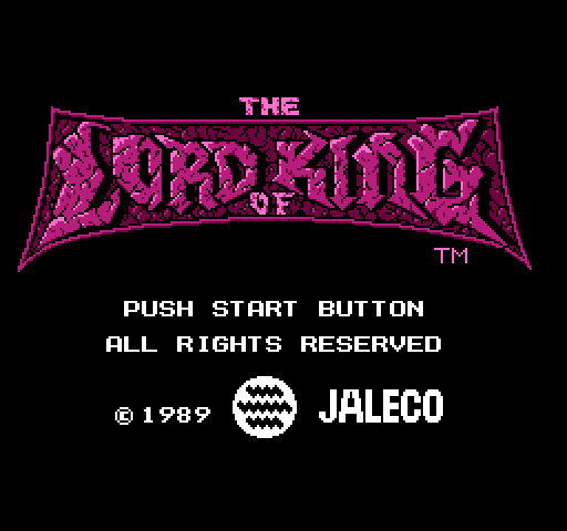 The Lord of King [NES]