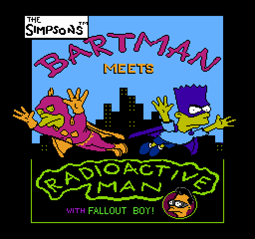 The Simpsons: Bartman Meets Radioactive Man [NES]