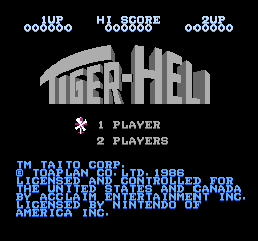 Tiger-Heli [NES]