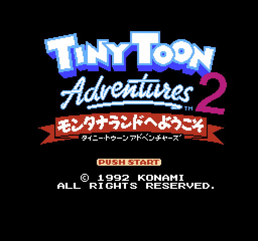 Tiny Toon Adventures 2: Montana Land e Youkoso [NES]