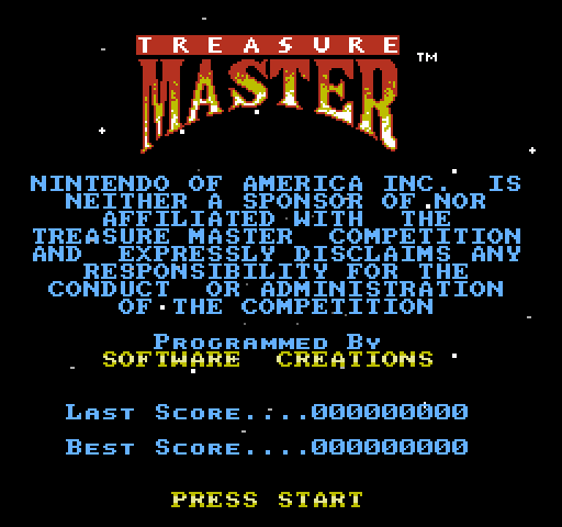 Treasure Master [NES]