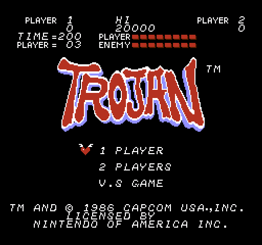 Trojan [NES]