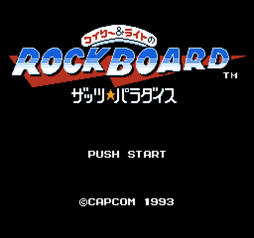 Wily & Light no Rockboard: That's Paradise [NES]