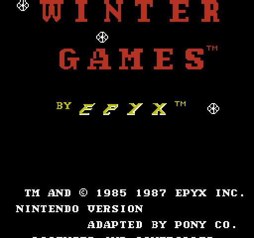 Winter Games [NES]