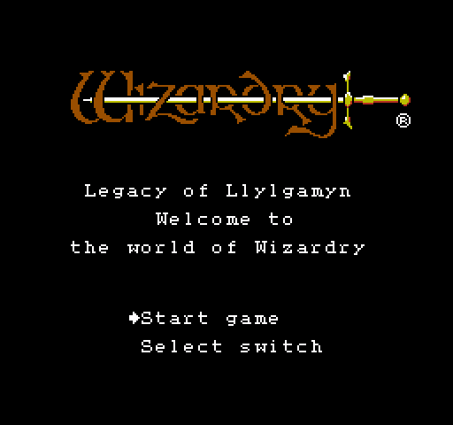 Wizardry II: Llylgamyn no Densetsu [NES]