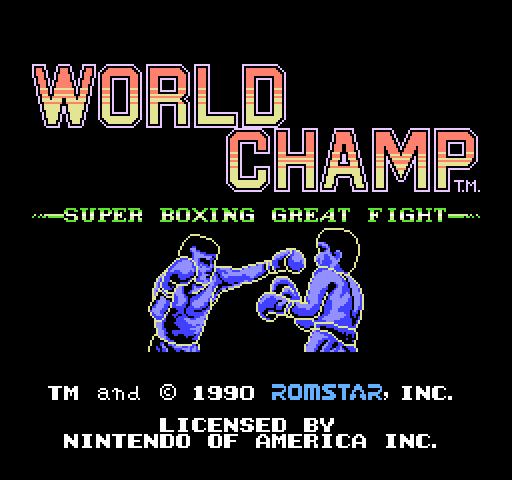 World Champ [NES]