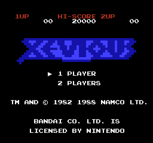 Xevious [NES]