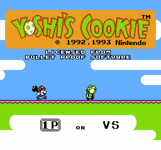 Yoshi's Cookie [NES]