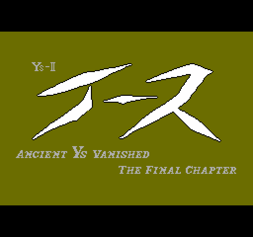 Ys II: Ancient Ys Vanished: The Final Chapter [NES]
